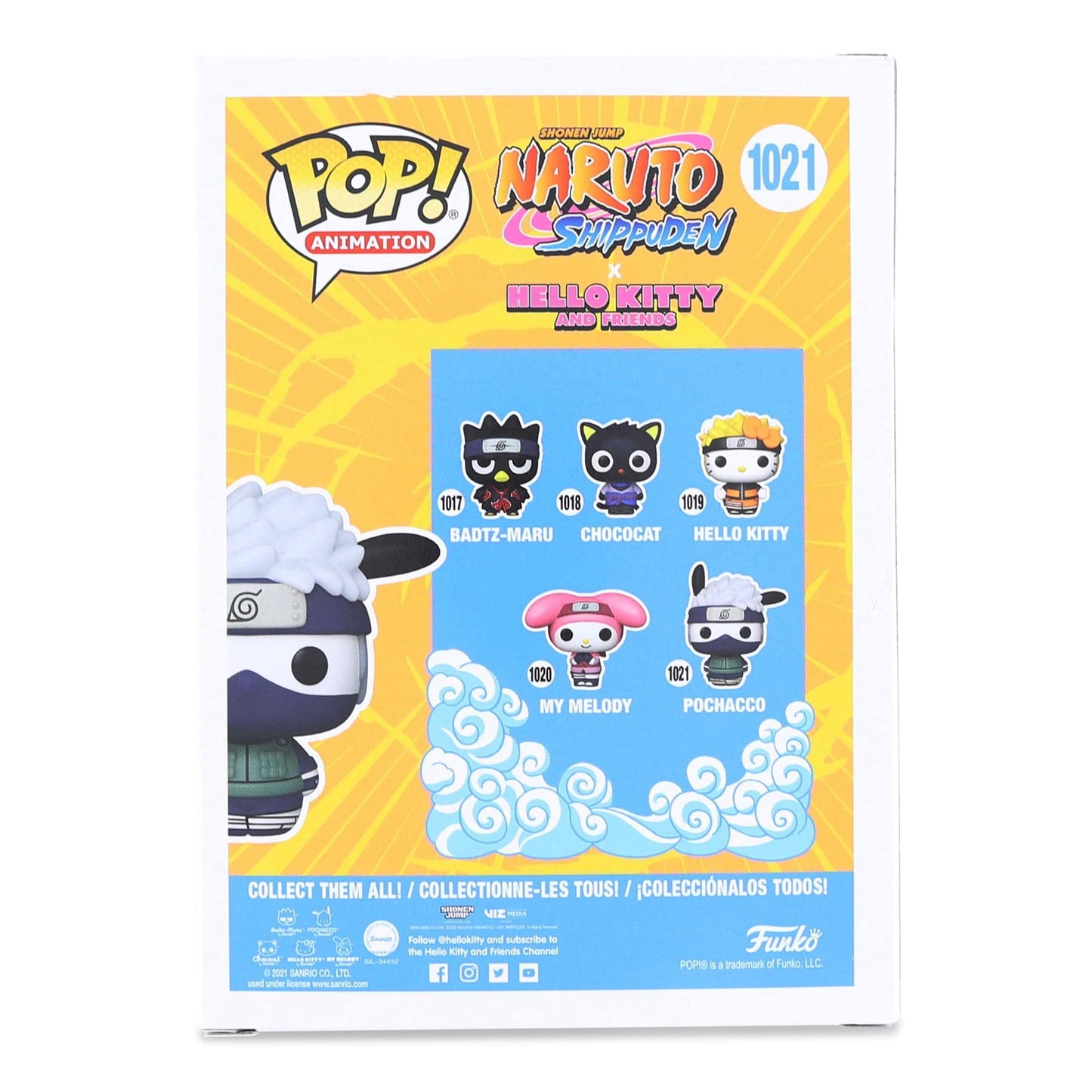 Funko Pop! Animation: Sanrio/Naruto - Pochacco Multicolor 56762