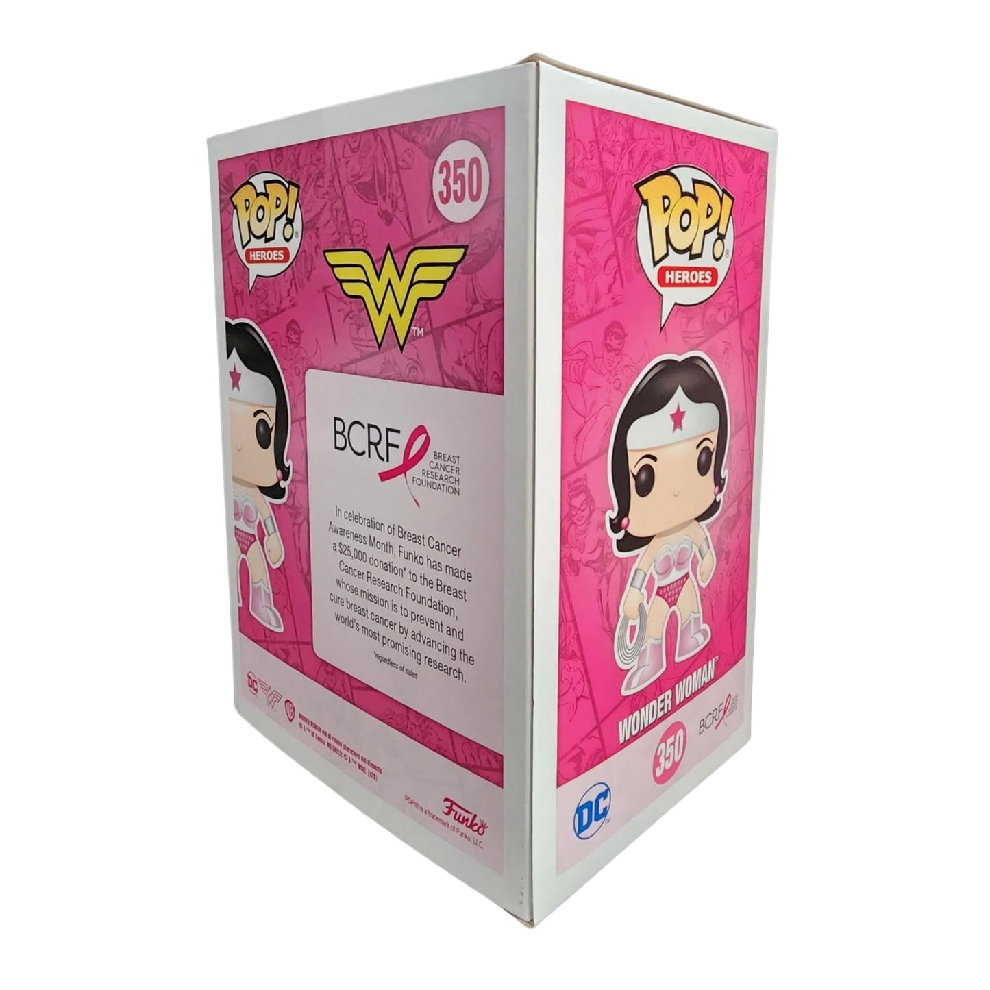 Funko Pop! DC Heroes: Breast Cancer Awareness - Wonder Woman, Multicolor