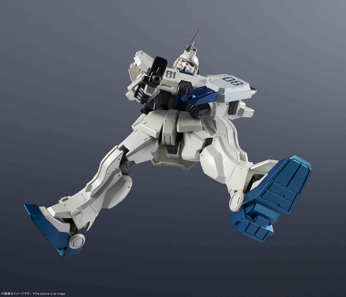 TAMASHII NATIONS - Mobile Suit Gundam: The 08th MS Team - RX-79[G] Ez-8 Gundam Ez-8, Bandai Spirits Gundam Universe Action Figure