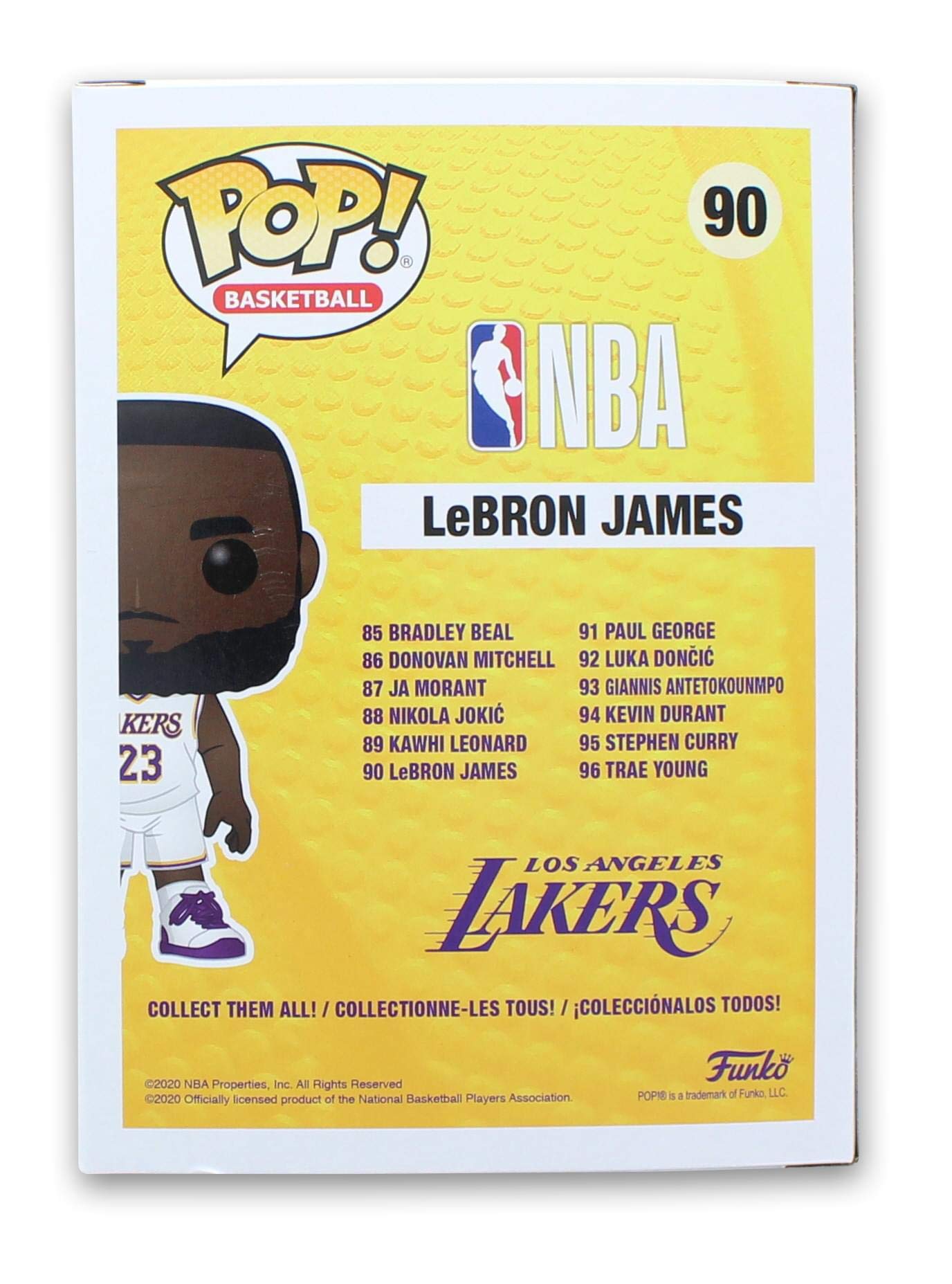 Pop NBA Lakers Lebron James Vinyl Figure