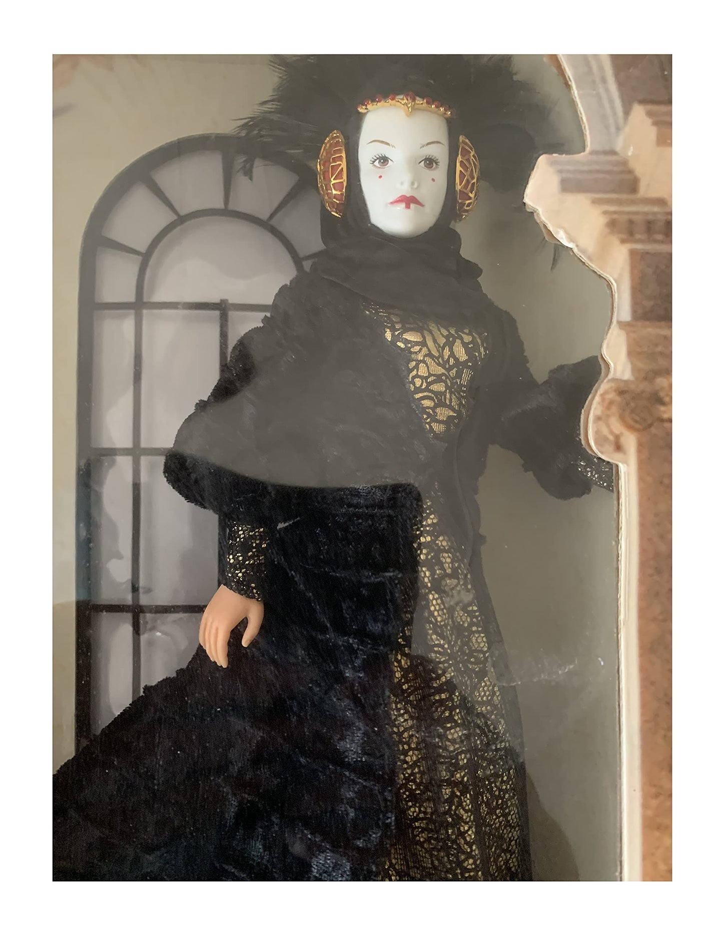 Playskool Star Wars Episode I Queen in Black Travel Gown