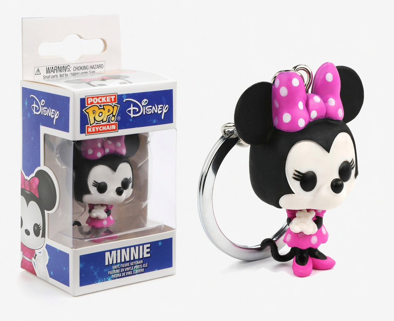 Funko Pop! Keychain: Disney-Minnie Mouse Collectible Vinyl