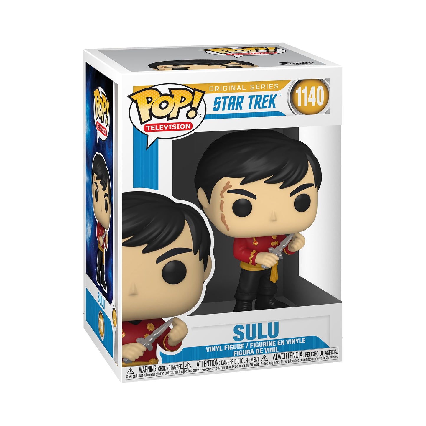 Funko Pop! TV: Star Trek - Sulu (Mirror Mirror Outfit)