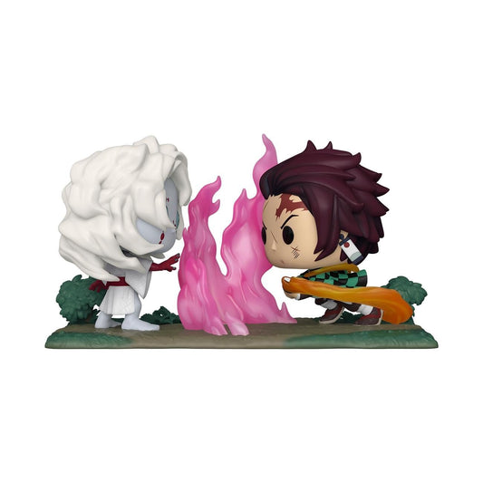 Funko Pop! Moment: Demon Slayer - Tanjiro vs. Rui, Multicolor