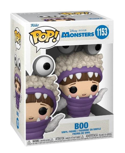 Funko POP Disney: Monsters Inc 20th- Boo w/Hood Up Multicolor