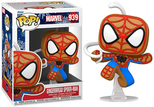 Funko Pop! Marvel: Gingerbread Spider-Man Multicolor 50664