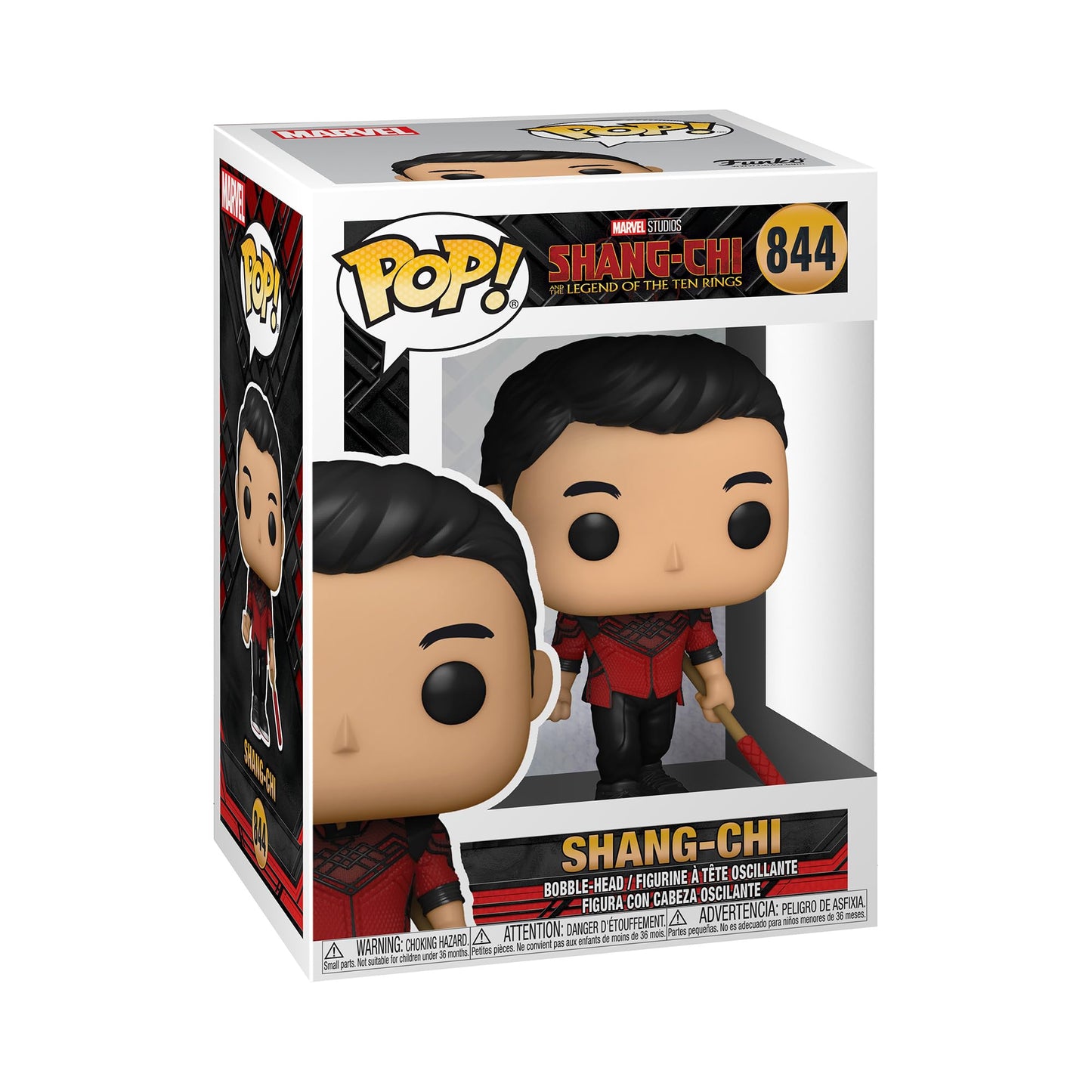 Funko Pop! Marvel: Shang Chi and The Legend of The Ten Rings - Shang Chi (w/Bo Staff)