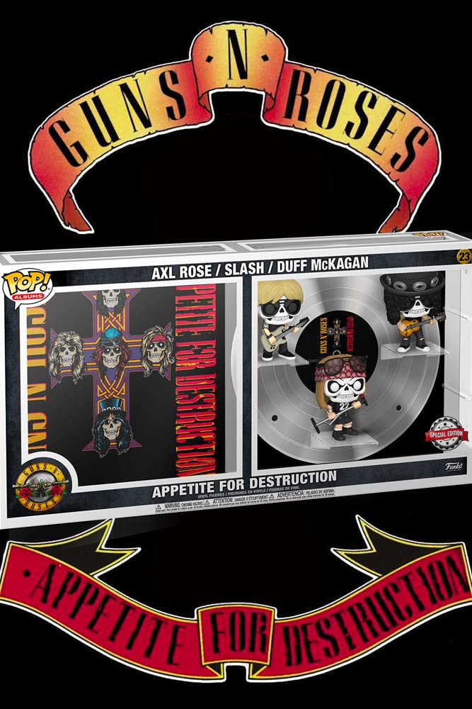 Funko Pop! Pop Albums: Guns 'N Roses - Appetite for Destruction Deluxe Figure (Special Edition)
