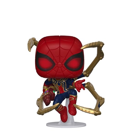 Funko Pop! Marvel: Avengers Endgame - Iron Spider with Nano Gauntlet, Multicolor (45138),3.75 inches