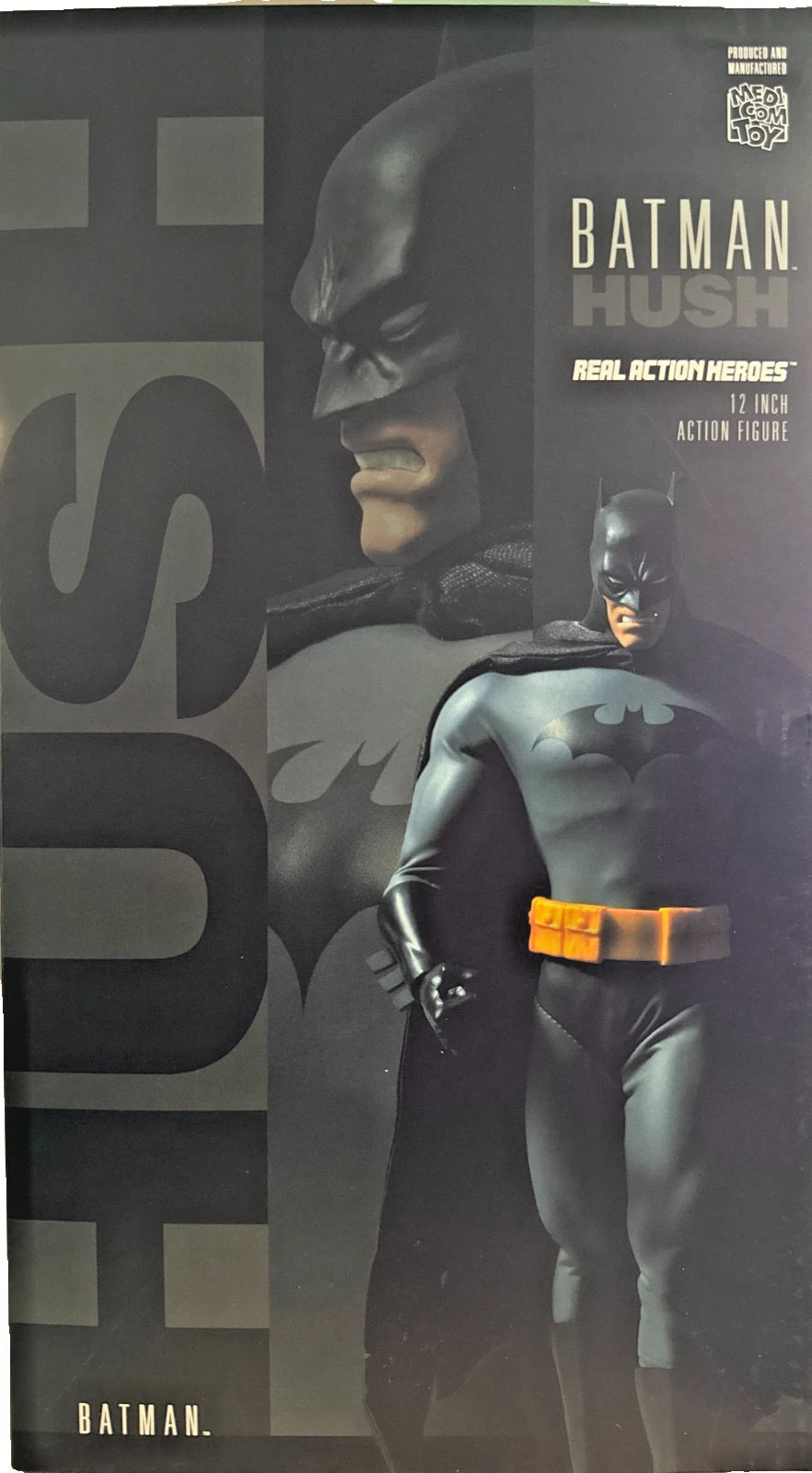 Medicom Batman Hush Black Suit Version Real Hero Action Figure